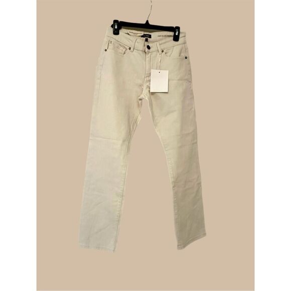 NWT DL1961 Avery relaxed straight leg jeans Size 29/32 Cream color - Picture 4 of 7